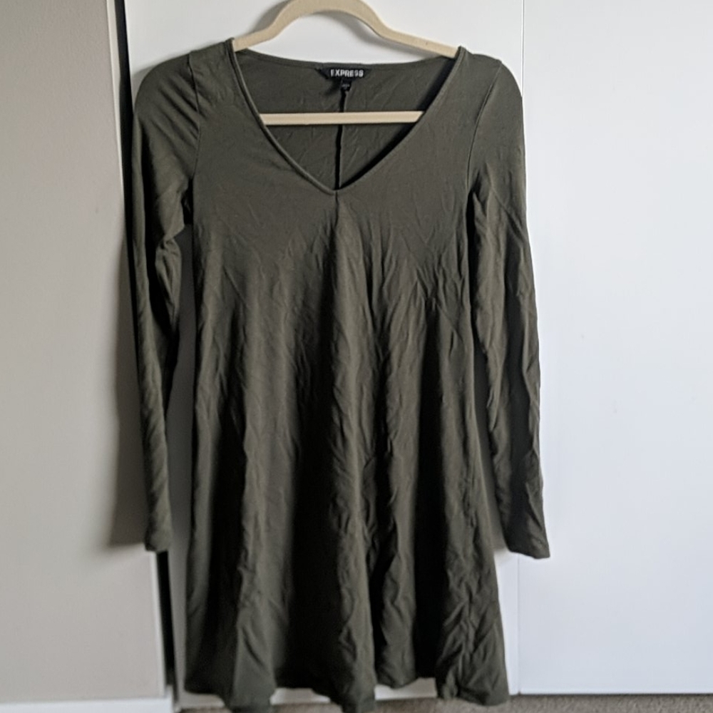 Express long sleeve dress